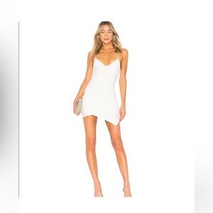 White lover and friends mini dress